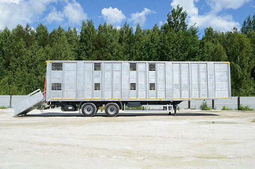 Полуприцеп для перевозки скота Тонар-98262 (2 яруса)