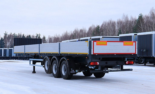 Полуприцеп бортовой с кониками Тонар B3-13/K