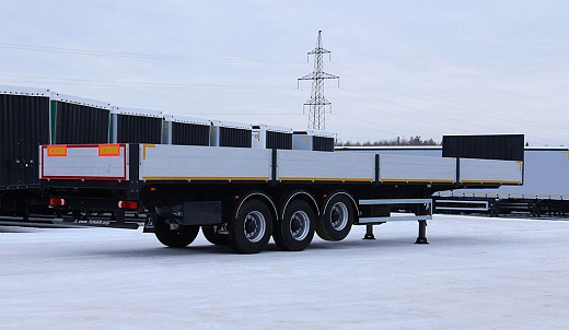 Полуприцеп бортовой с кониками Тонар B3-13/K